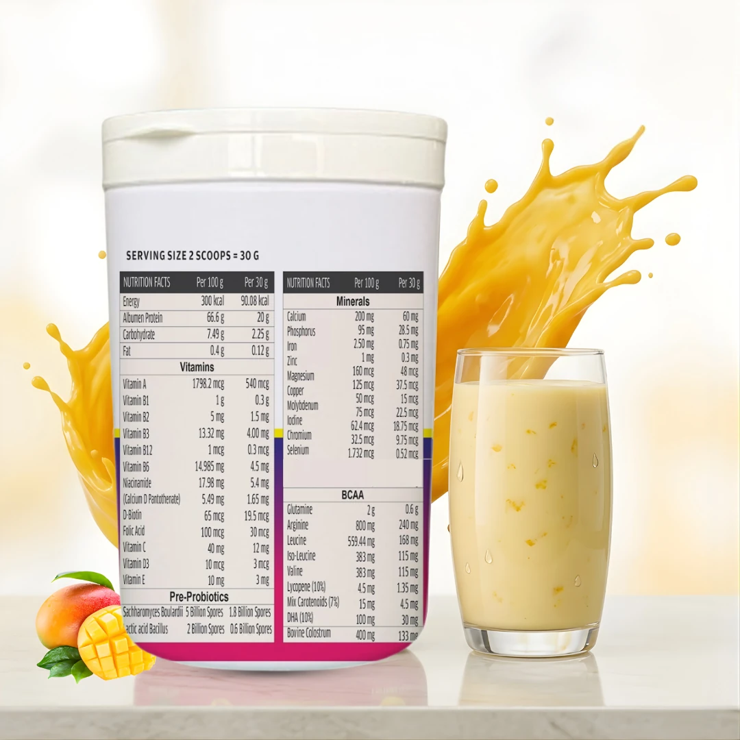 ICUpro ALBU — label and nutrition facts
