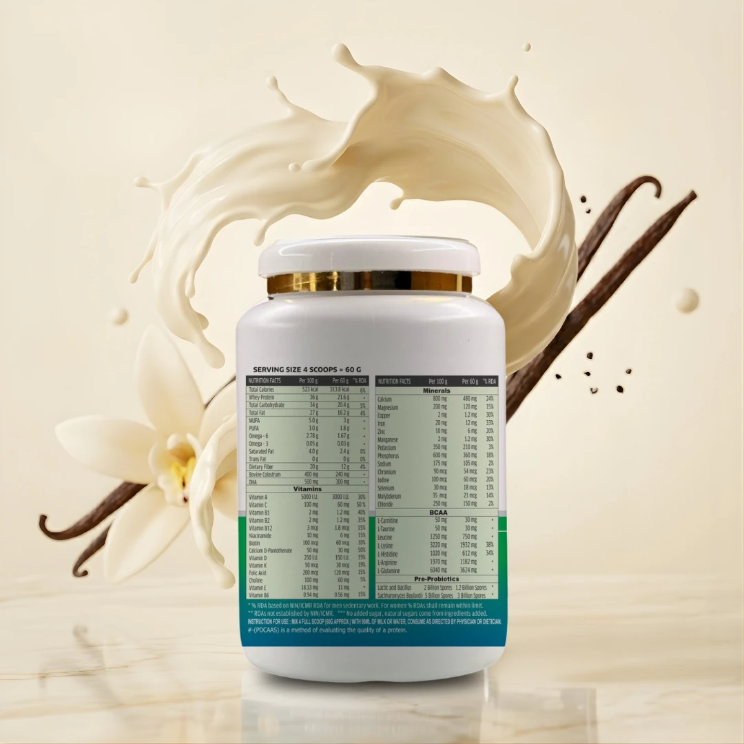 ICUpro Peptide — label and nutrition facts
